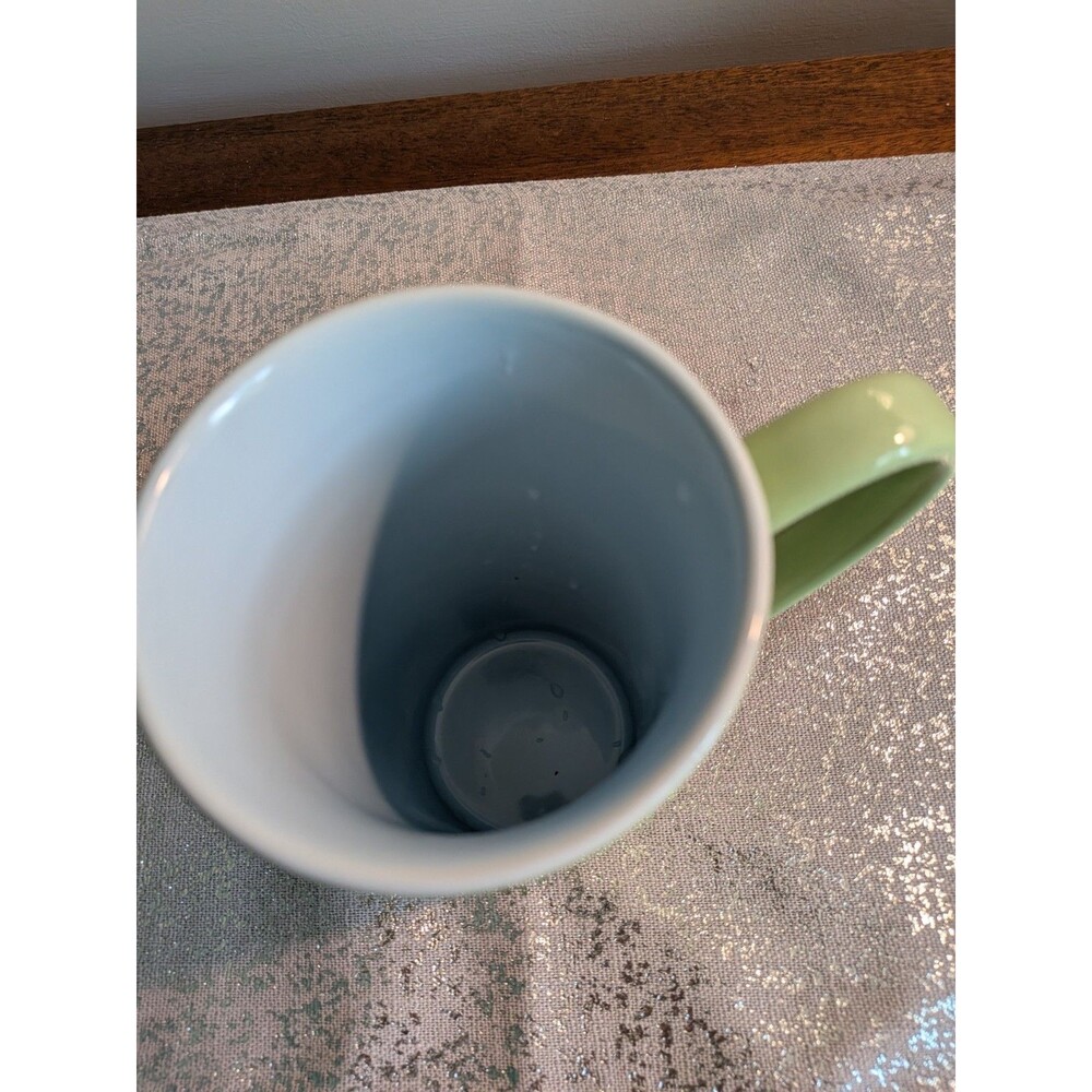 Disney Aries Tinkerbell Zodiac Signs 16oz. Green Coffee Mug Peter Pan - Picture 5 of 8
